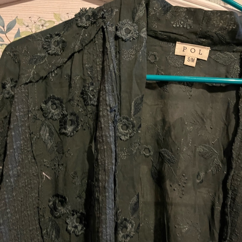 🌸POL Lace Insert Duster P006 - Picture 4 of 12